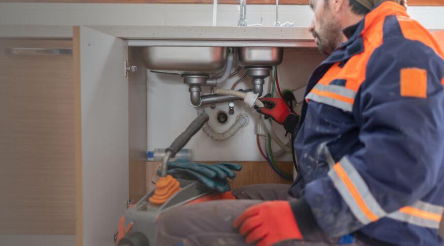 Professional slab leak plumber services in Buck Creek, IN